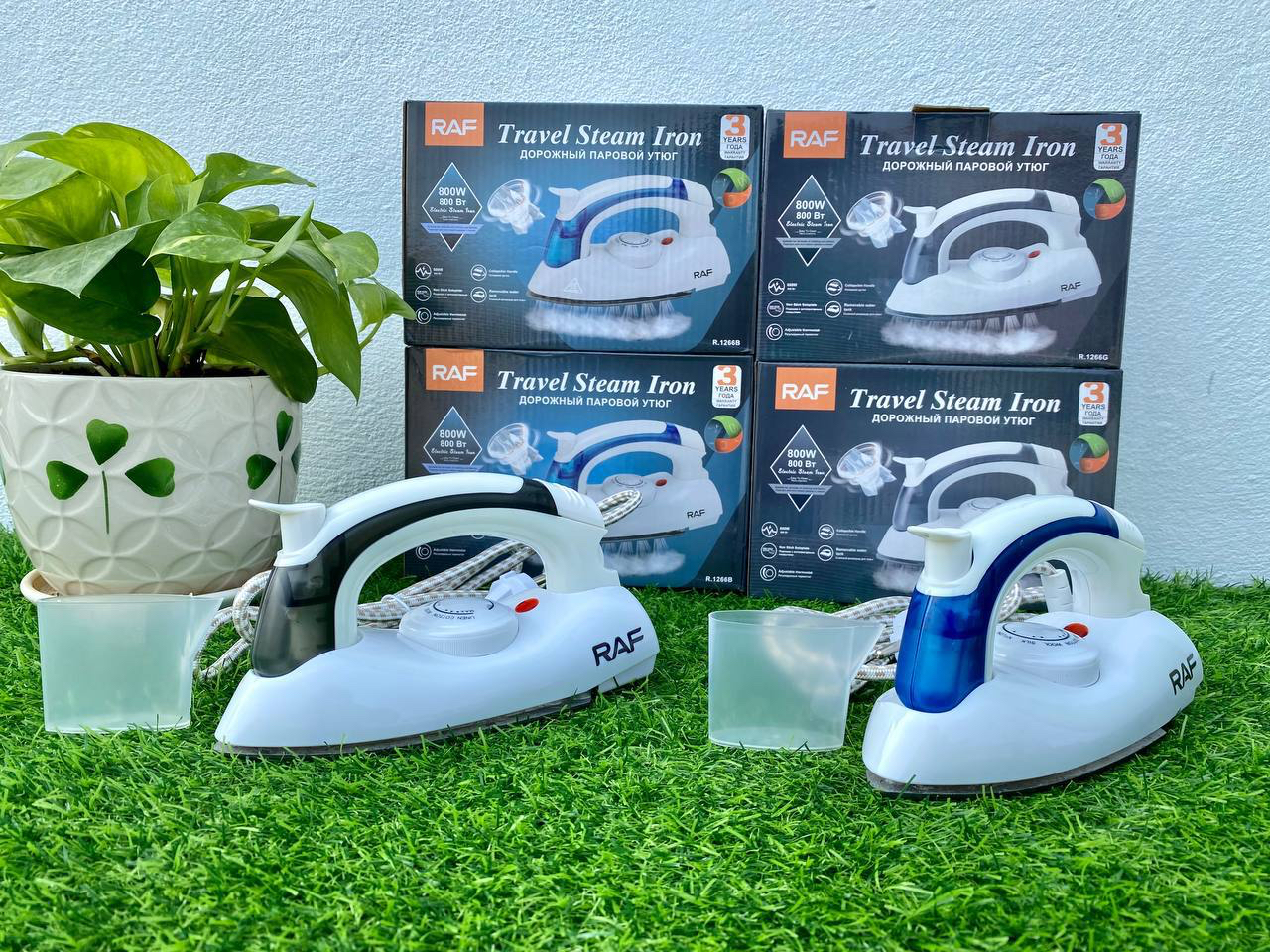 ឆ្នាំងអ៊ុត ចំហាយទឹក Brand RAF កម្លាំង 800W